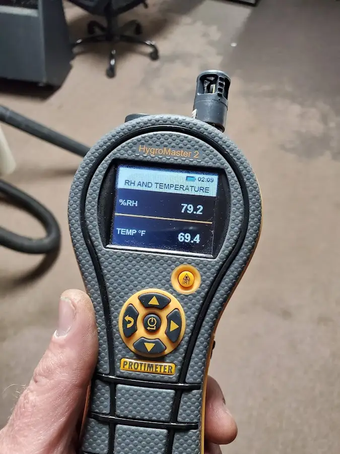 Moisture meter humidity assessment for Mold Remediation & Removal in Newington Forest